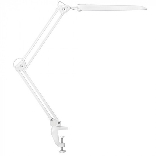 Equipoise White LED Desk Clamp Lamp