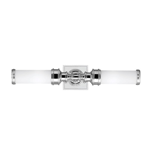 Payne Polished Chrome Duo Arm Wall Light