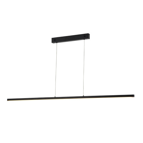 Mayella Black Linear LED Pendant