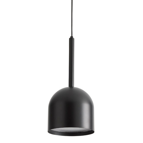 Luca Deep Dome Black Designer Pendant