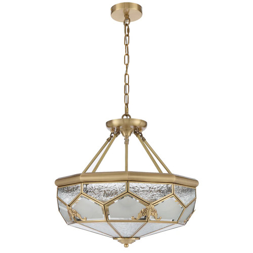 Veles Brass Artisan Pendant Light