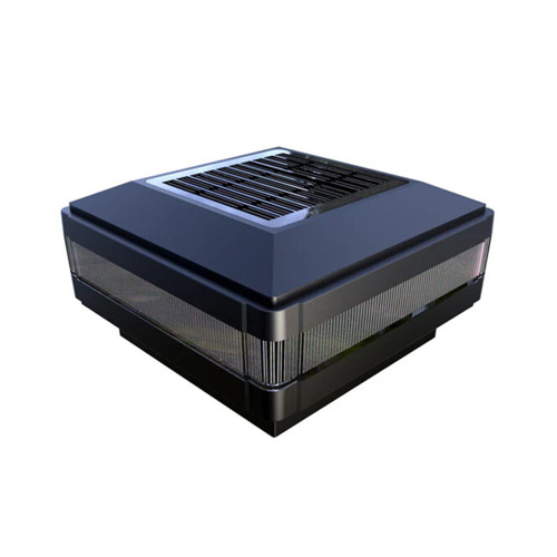 ABS Resin Solar-Powered Black FTYP Post Top