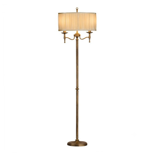 Stanford 2 Light Bronze Floor Lamp - Sand
