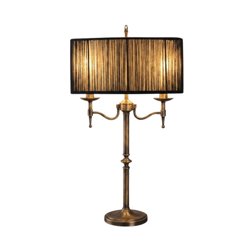 Stanford Bronze Table Lamp - Black