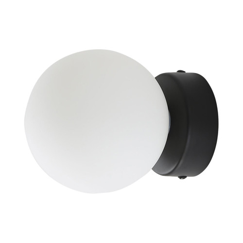 Dundee Black Opal Matt Glass Wall Light Dundee Black Opal Matt Glass Wall Light