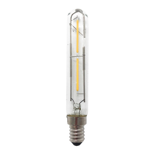 2W Clear Dimmable Warm White E14 T125 LED Bulb
