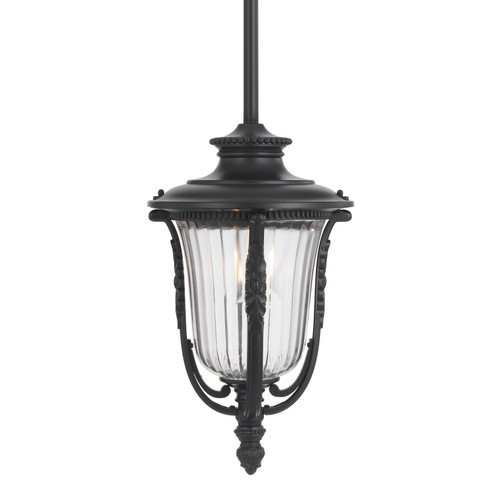 Rabanales Black Traditional Coach Pendant Light