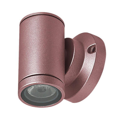 Mini Tube Single LED Wall Light - Copper