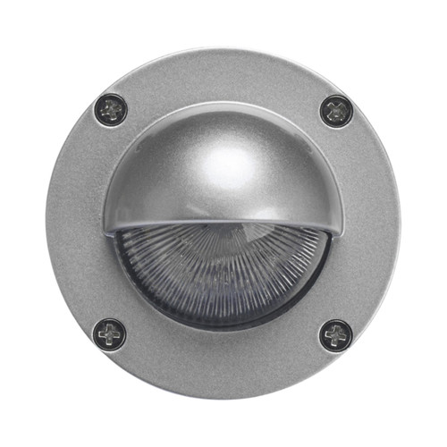 Ronnel Silver LED IP54 Eyelid Wall Light