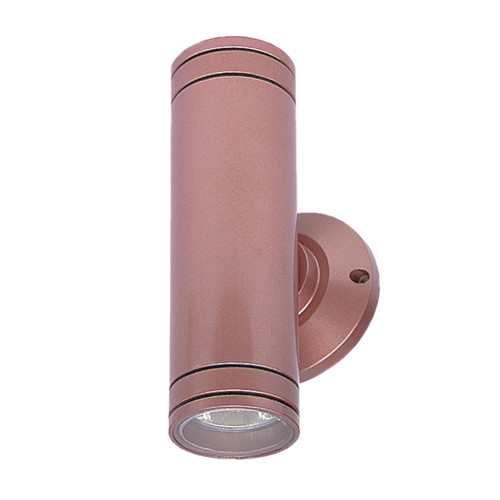 Tube 12V Copper Up and Down Wall Light