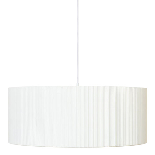 Terra White Textured Lines Clay Drum Pendant Light Terra White Textured Lines Clay Drum Pendant Light
