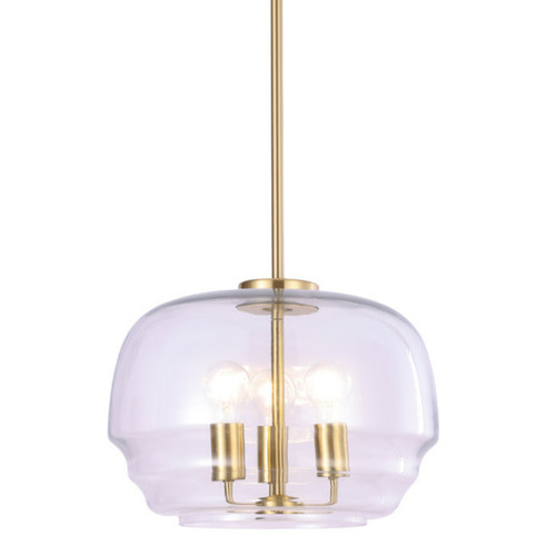 Chevy Wine Clear Glass Pendant Light Chevy Wine Clear Glass Pendant Light