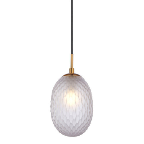 Khaleesi Frosted Ellipse Glass Pendant Light Khaleesi Frosted Ellipse Glass Pendant Light