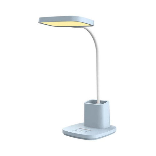 Penchi Blue Touch Desk Lamp with USB Port