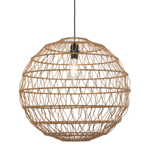 Laoran Natural Woven Convertible Pendant Light