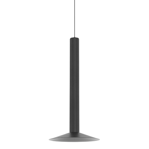 Aster Sand Black Slimline LED Pendant Light