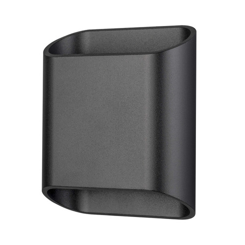 Kiora IP54 Tricolour LED Exterior Wall Light - Black