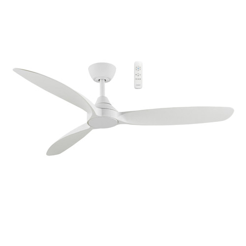 Seaforth Smart DC Ceiling Fan with Remote - Matt White