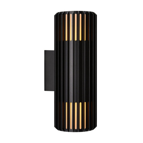 Aludra Seaside Black Minimalist Double Wall Light
