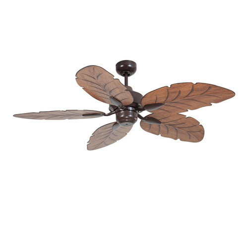 Cooya 52 IP44 Brown AC Ceiling Fan