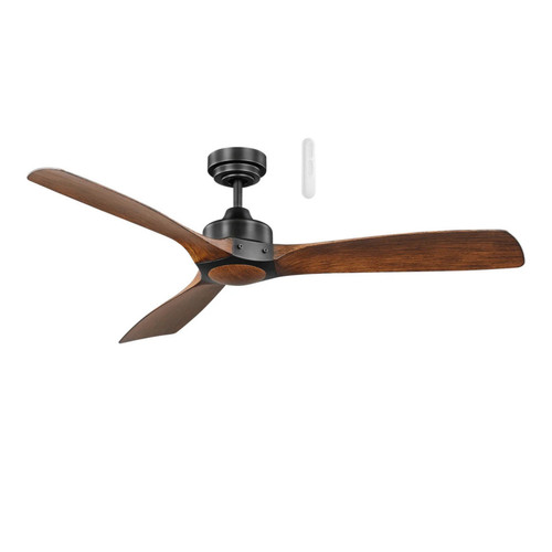 Minota 52 Smart Wi-Fi DC Ceiling Fan with Remote - Black