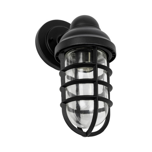 Rusumo IP44 Nautical Wall Light - Black