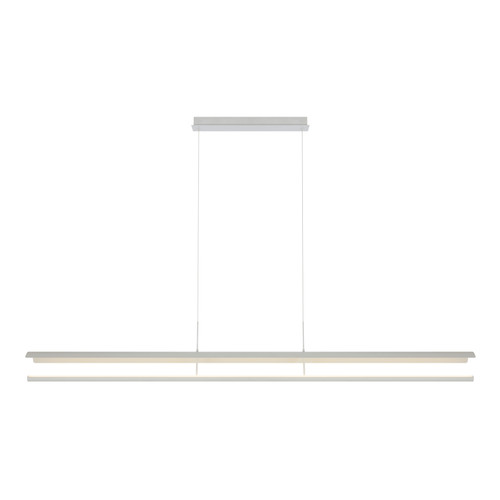 Regina Arched Frame 3CCT Linear LED Pendant - White