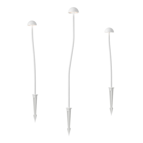Gien 24V DC IP65 LED Garden Spike Light Set - White