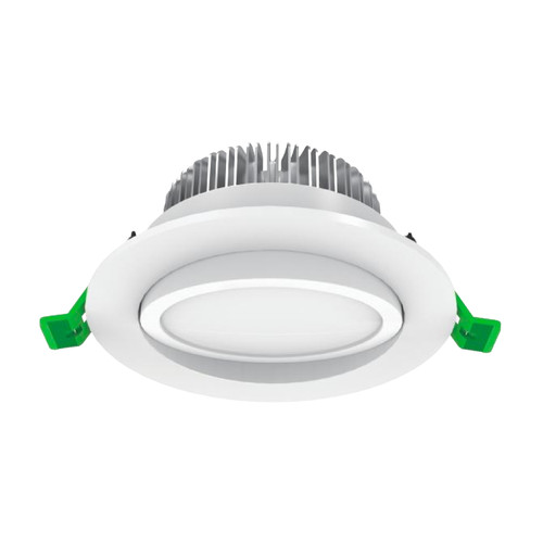 Tin Dimmable 3CCT LED Gimbal Recessed Downlight - White