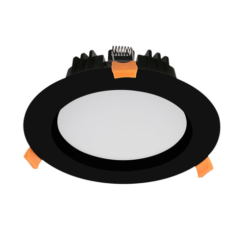 Aya 20W IP54 Dimmable 3CCT LED Downlight - Black