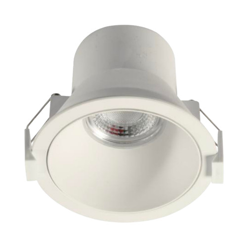 Fue 10W IP44 Deep Recessed Face 4CCT LED Downlight - White