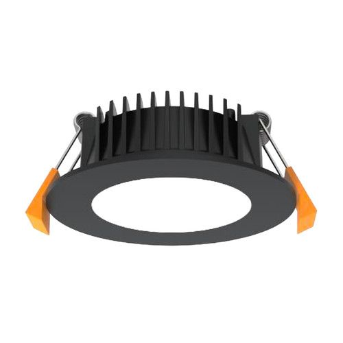 Rin IP54 Dimmable Flat Face 5CCT LED Downlight - Black