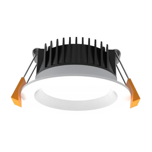 Rin IP54 Dimmable Recessed Face 5CCT LED Downlight - White