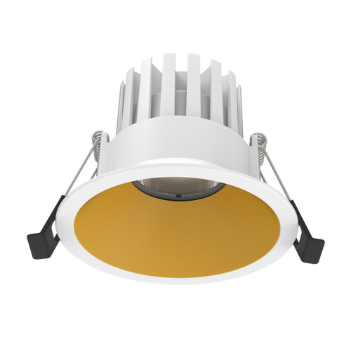Howl 10W IP54 3CCT COB LED Downlight - White & Gold