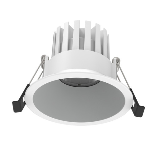 Howl 10W IP54 3CCT COB LED Downlight - White & Silver