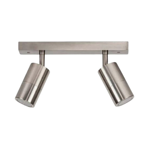 Mohr IP54 Twin Head Bar Spotlight - Titanium