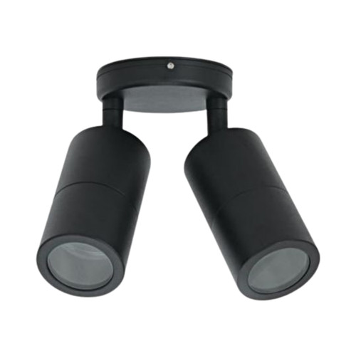 Meng IP65 Adjustable Ceiling Spotlight - Black