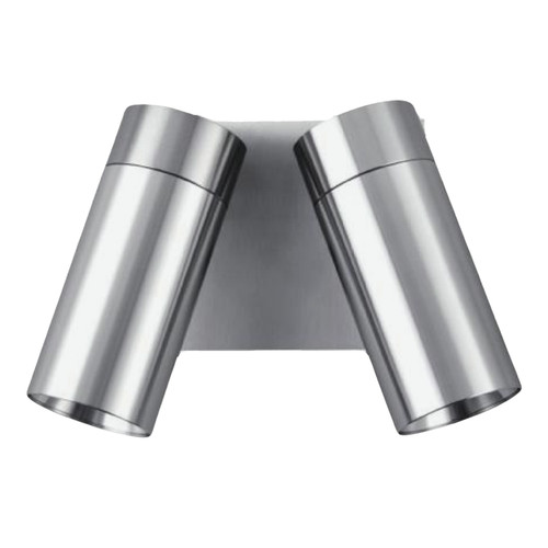 Juju IP65 Adjustable Twin Spot Wall Light - Titanium