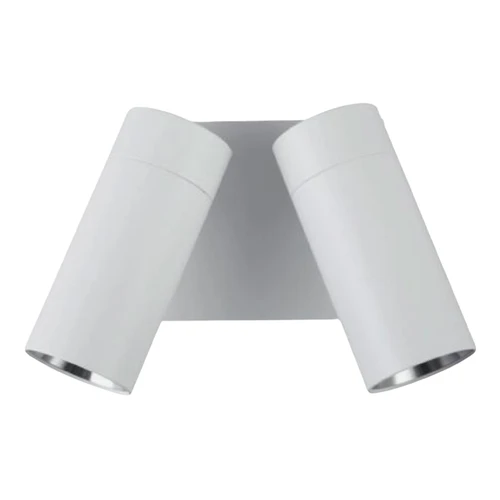 Juju IP65 Adjustable Twin Spot Wall Light - White