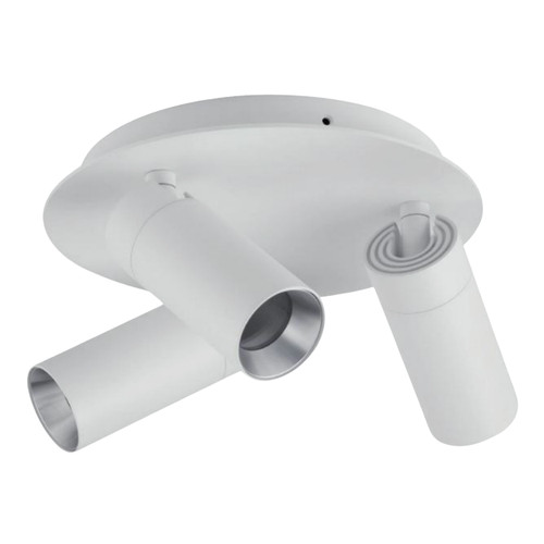 Lune IP65 Adjustable Triple Head Spot Ceiling Light - White