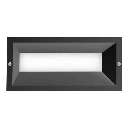 Rohen IP65 Opal Diffuser 3CCT LED Brick Wall Light - Black