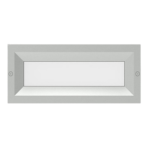 Rohen IP65 Opal Diffuser 3CCT LED Brick Wall Light - Silver