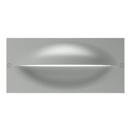 Rona IP65 3CCT LED Eyelid Brick Wall Light - Silver