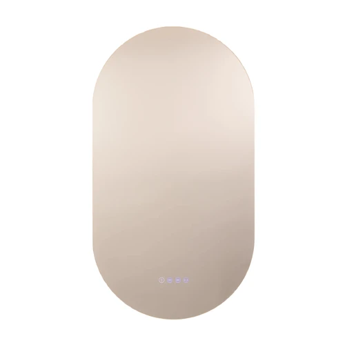 Nexus Oval LED Wall Mirror with Bluetooth Speaker