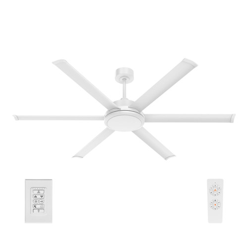 Colossus II 65-Inch DC Ceiling Fan - White