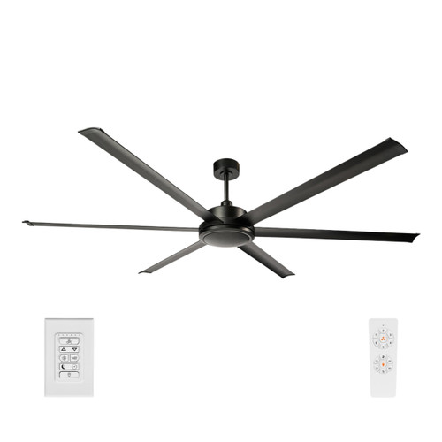 Colossus II 84-Inch DC Ceiling Fan - Black