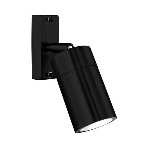 Denver II IP44 Adjustable Solo Wall Light - Black