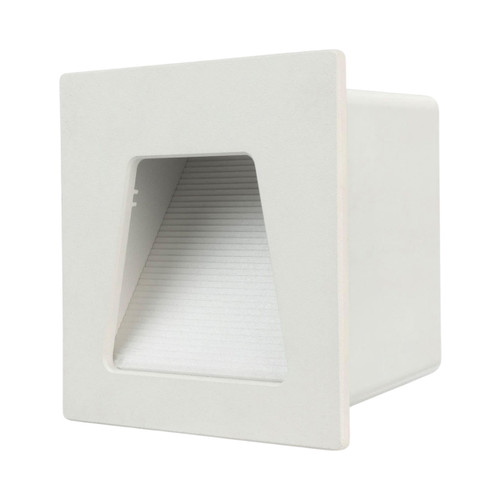 Evelyn Dimmable LED Square Step Light - White