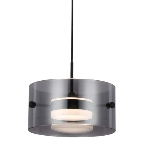 Davenport 3CCT LED Solo Pendant - Black