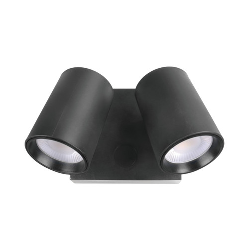 Lor Duo Light IP65 Square Plate 3CCT LED Spotlight - Black